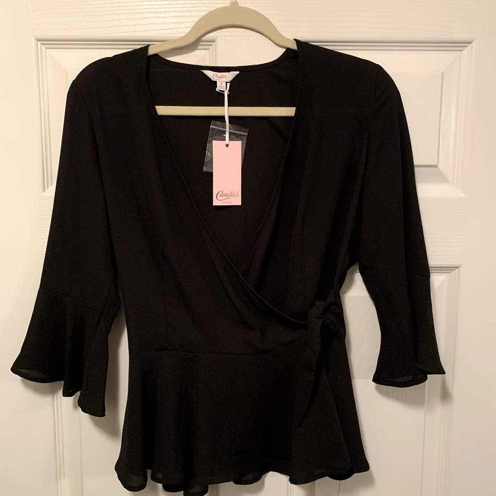 Black Going Out Top Size M